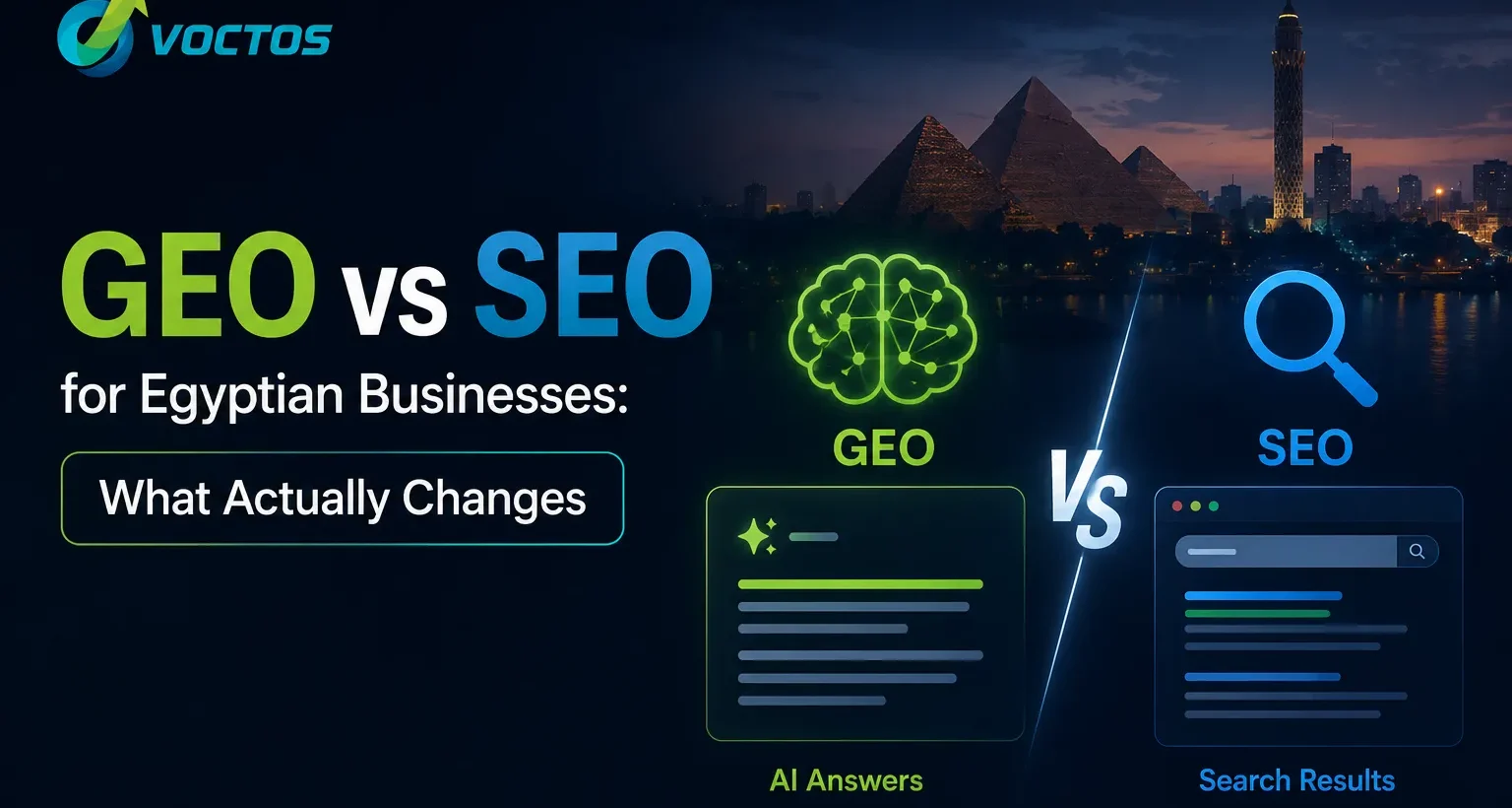 GEO vs SEO for Egyptian Businesses