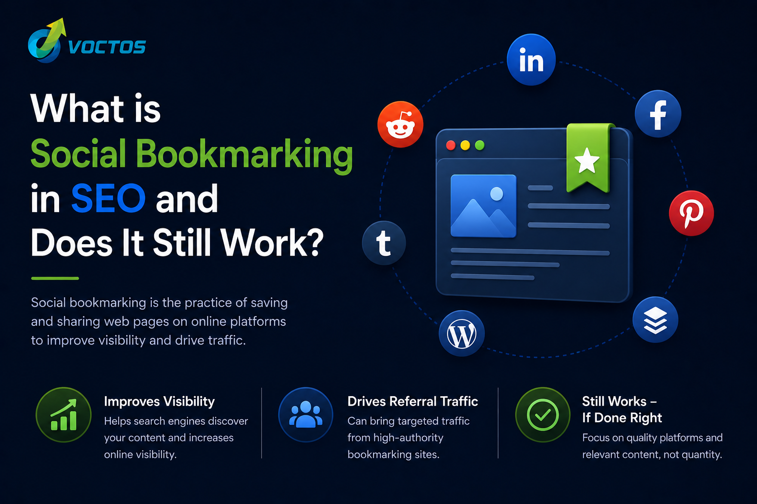 Social Bookmarking Seo - Voctos SEO & Digital Marketing Egypt