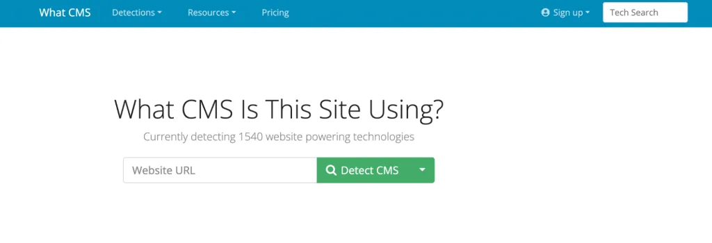 CMS dashboard showing content editing and website management tools